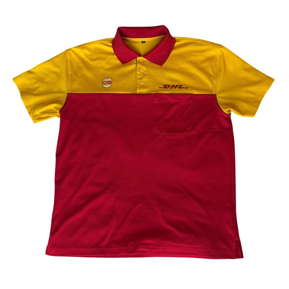 DHL Uniform Polo Shirt Delivery Driver Workwear
